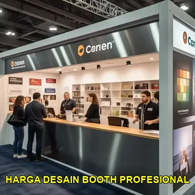 harga desain booth profesional